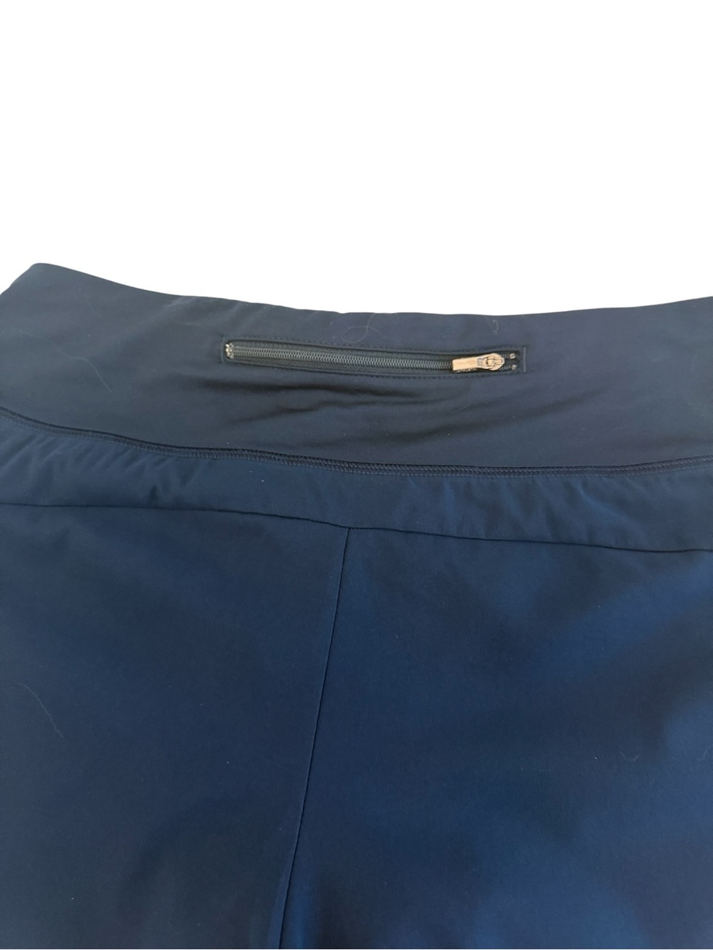 Athleta Navy Laser-Cut Running Short - Picture 5 of 8